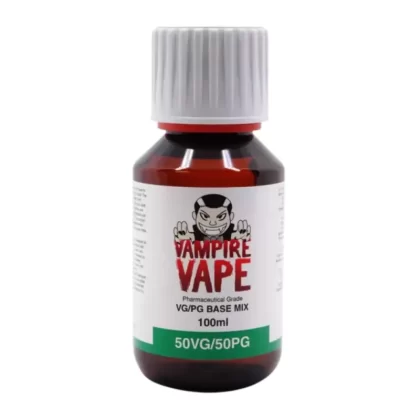 Base Mix 50VG/50PG E-Liquid by Vampire Vape (100ml) - 0mg