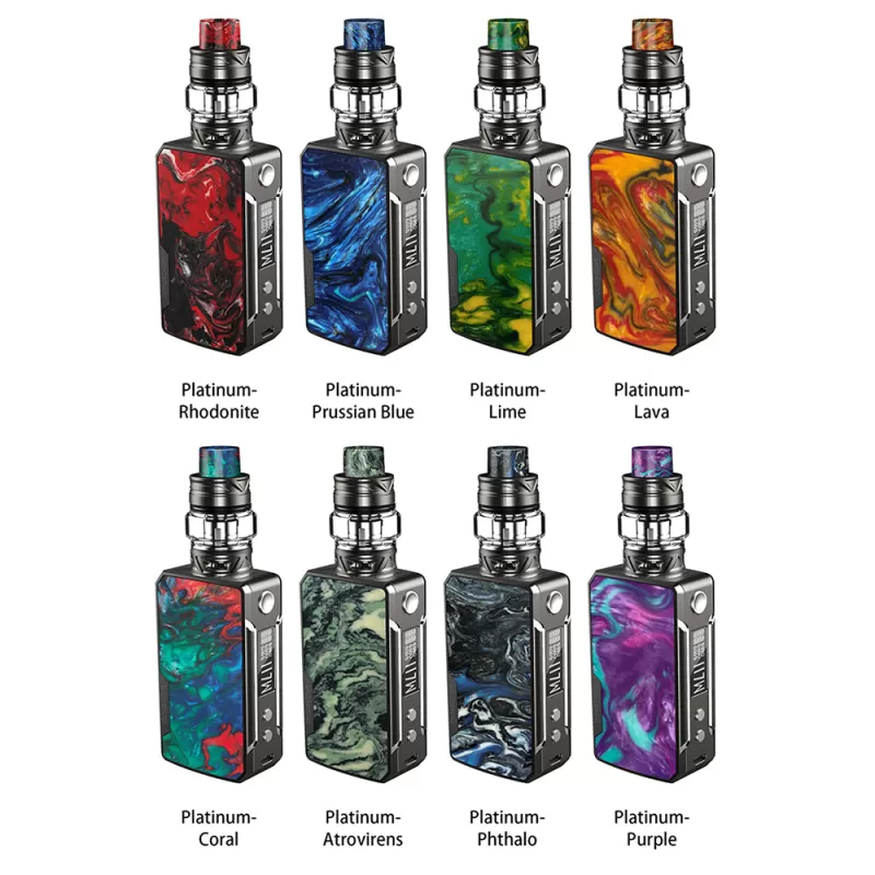 VOOPOO Drag Mini Platinum Edition 117W Kit with Uforce T2 Tank - Purple/Standard Edition