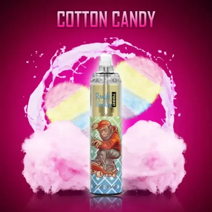 FUMOT Cotton Candy Randm Tornado 7000 Puff Bar R and M sorten