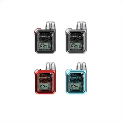 Uwell Caliburn GK3 25W Pod Mod Kit - Silver, Red