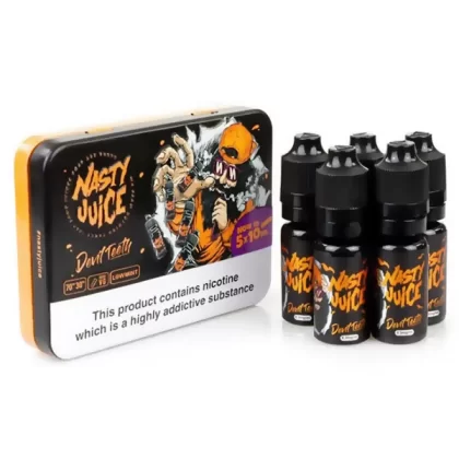 Devil Teeth - Nasty Juice E Liquid Multipack - 6mg