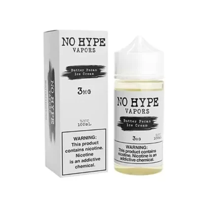 Butter Pecan Ice Cream E-Liquid by No Hype Vapors