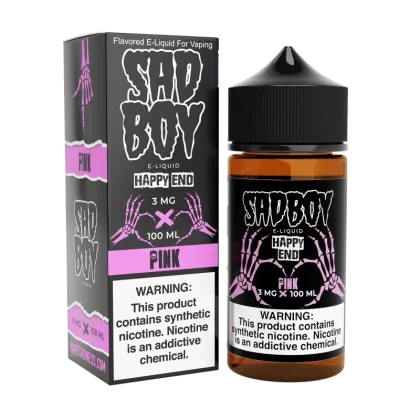 SADBOY E-Liquid - Pink 100ML - Happy End Series - 0MG