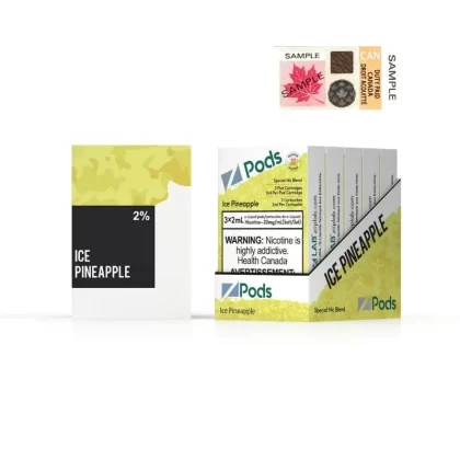 Z Pods Ice Pineapple 2% Special Nic Blend
