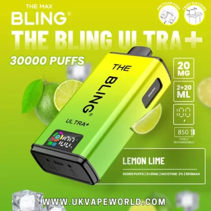 Lemon Lime Bling 30k Ultra Plus Prefilled Pod Kit