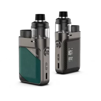 Vaporesso Swag PX80 Pod Mod Starter Kit - Brick Black, Emerald Green