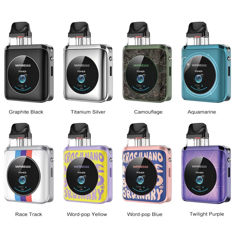Vaporesso XROS 4 Nano Pod Kit 30W - Titanium Silver - Image 2