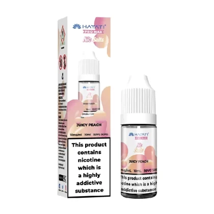 Juicy Peach Hayati Pro Max Nic Salt E-Liquid