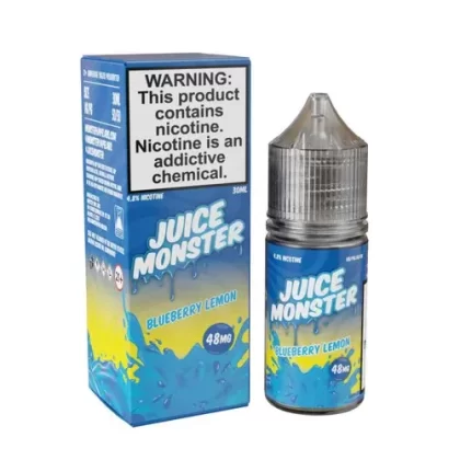 Juice Monster Blueberry Lemon Salt 30ml E-Juice - Eliquidsupply