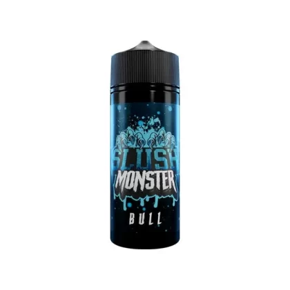 Slush Monster 100 ml Shortfill E-Liquid – 0 mg Nikotin (80VG/20PG) - Geschmack#Stier>Grün>Ripper (5734E7)