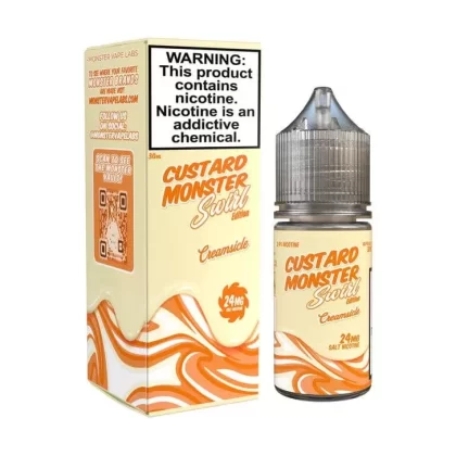 Creamsicle SALT – Custard Monster SWIRL EDITION – 30mL