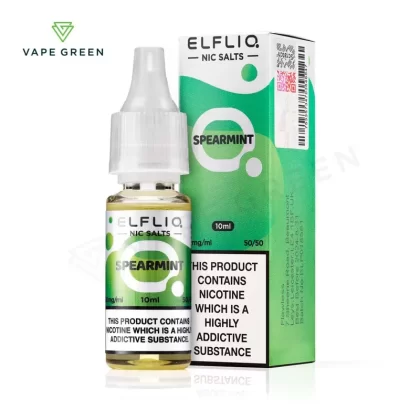 Spearmint Nic Salt E-Liquid by Elf Bar Elfliq - Eliquidsupply