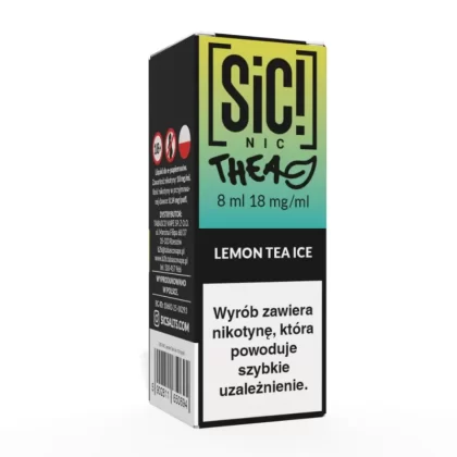Liquid SIC! NIC 8ml 18mg Lemon Tea Ice – Thea