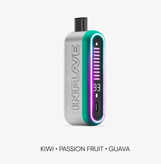 Inflave Onyx Rechargeable Disposable Vape (24,000 Puffs) - Raspberry Cola / 20 mg - Image 2