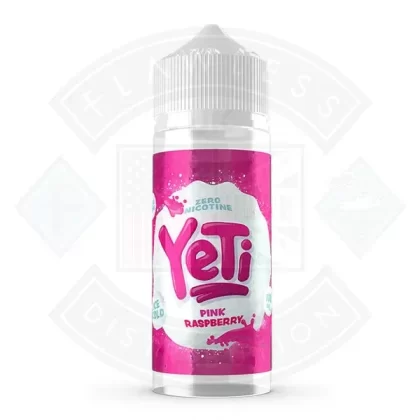 Yeti Ice Cold Pink Raspberry 0mg 100ml Shortfill E-Liquid - Eliquidsupply