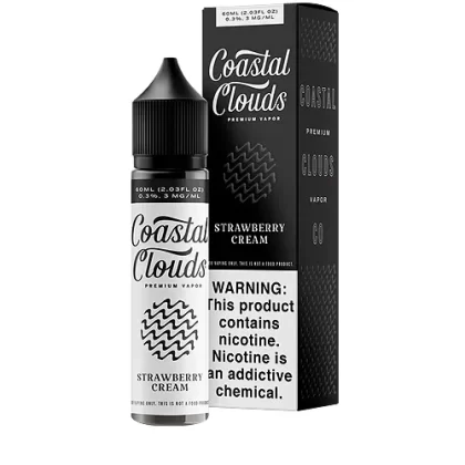 Strawberry Cream (The Voyage) by Coastal Clouds 60ml - Vape Product, Vape Product