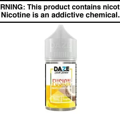PINEAPPLE COCONUT BANANA BY 7 DAZE FUSION SALT 30ML - Vapejuice