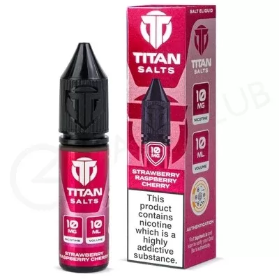 Strawberry Raspberry Cherry Nic Salt E-Liquid by Titan Salts
