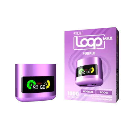 STLTH LOOP MAX Device - Purple - Device (wholeseller) (9D1679)