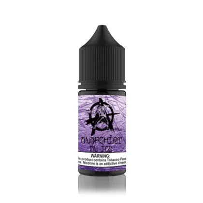 Sale $11.00 – Purple on Ice by Anarchist Tobacco-Free Nicotine Salt 30ml