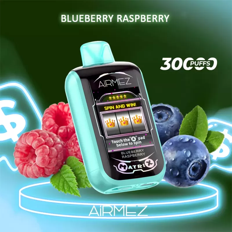 Airmez Matrix Pro 30000 Puffs – Blueberry Raspberry - Ozvapeone