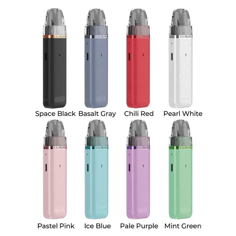 Uwell Caliburn G3 Lite Pod Kit 1200mAh 2.5ml - Space Black - Image 2
