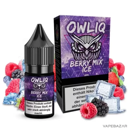 Owliq Liquid – Berry Mix Ice - Vapebazar