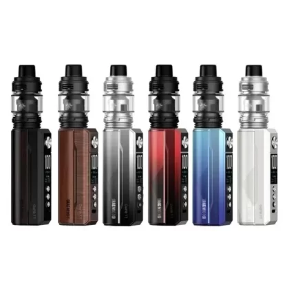 VOOPOO Drag M100S Uforce-L 100W Starter Kit - Antique Brass Padauk, Black / Darkwood