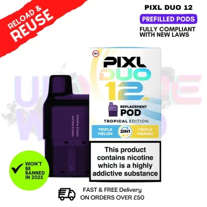 Tropical Edition Pixl Duo Replacement Pod – £6.99