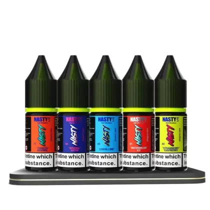 Nasty Liq Nic Salt E-Liquids - 10 Pack - Kiwi Passionfruit Guava / 10mg