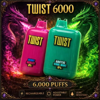 TWIST 6000 - Watermelon Madness / 0% - Vapeciga