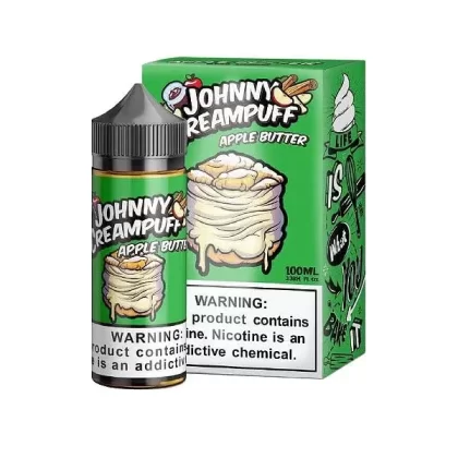 T.B. JOHNNY CREAMPUFF – Apple Butter – 100mL - Ecigdepot