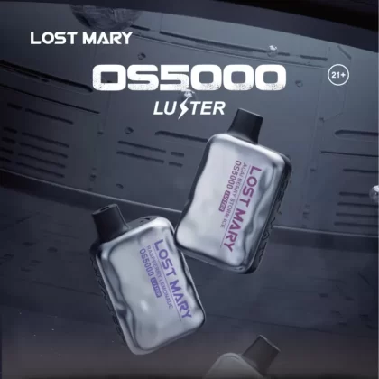 Lost Mary OS5000 Luster Rechargeable Disposable Device – 5000 Puffs - Strawberry Banana