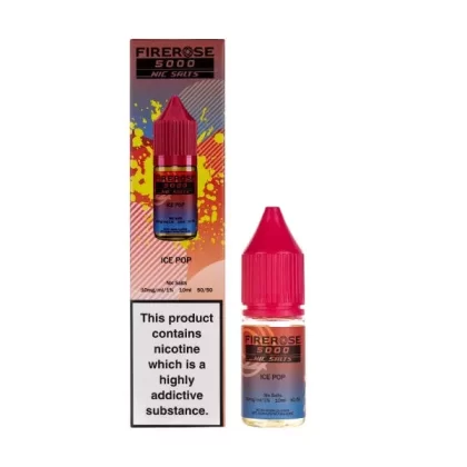 Ice Pop Nic Salt E-Liquid by Elux Firerose 5000 - Vape Product, Vape Product