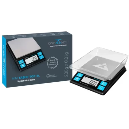 On Balance MTT XL200 BK MINI TABLE TOP XL SCALE 0.01G x 200G