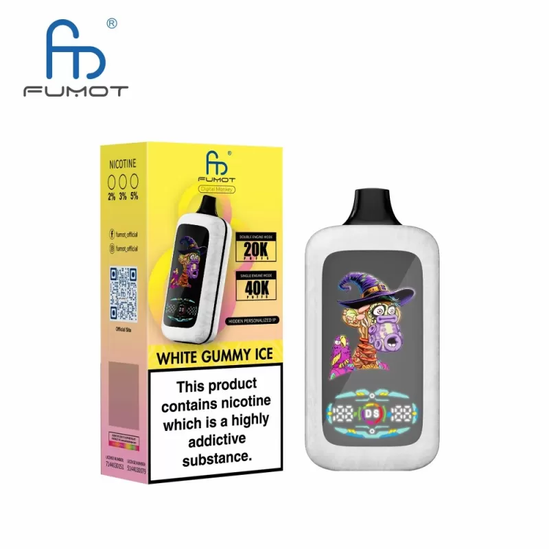 Fumot Digital Monkey 40000 – 40K Puffs Single/Dual Mode Digital Display Disposable Vape