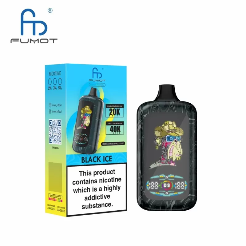 Fumot Digital Monkey 40000 – 40K Puffs Single/Dual Mode Digital Display Disposable Vape - Image 3