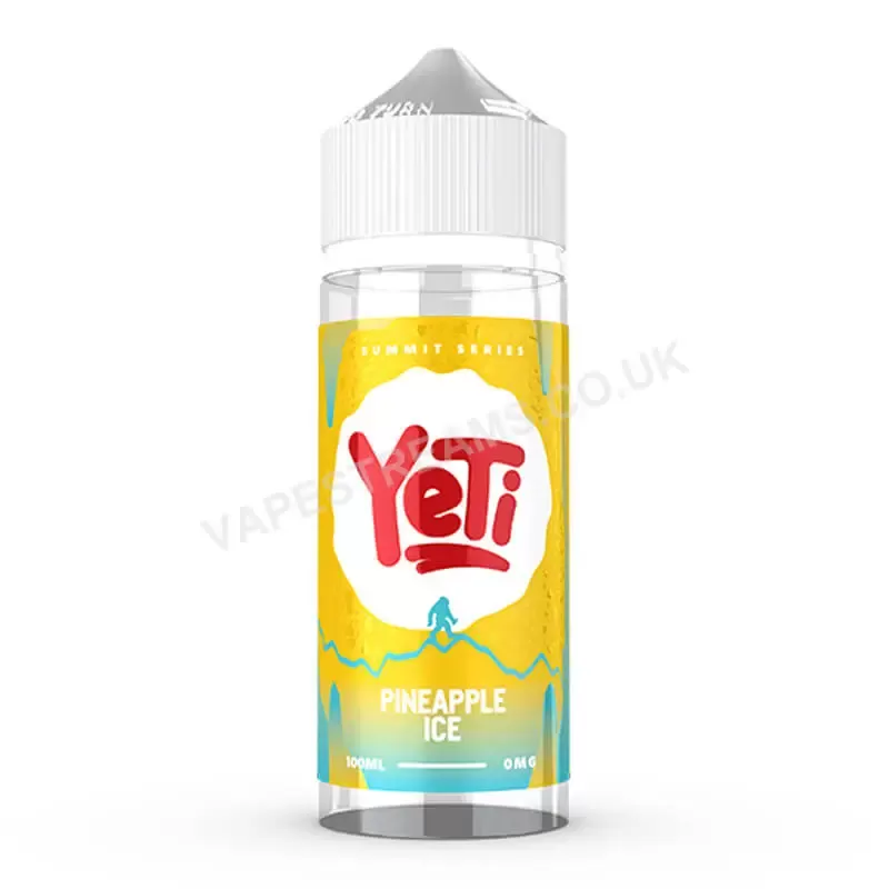 YeTi Summit Series Pineapple Ice E-Liquid Shortfill - Vapestreams Co