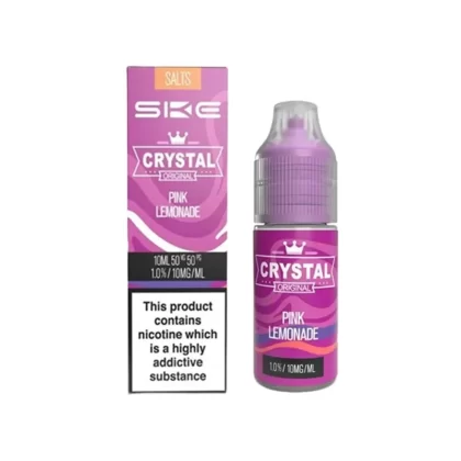 SKE Crystal Salts Pink Lemonade E Liquid 10ml - Nicotine Strength#20mg>10mg (3F1C2E) (3F1C2E)