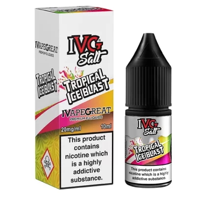 IVG Tropical Ice Blast Nic Salt E-Liquid - 10mg