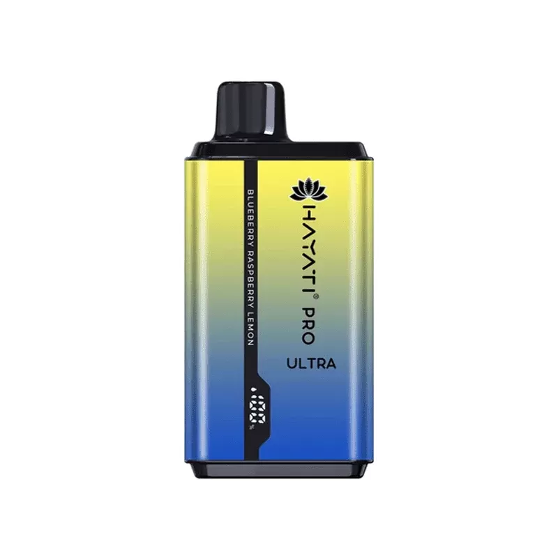 Hayati Pro Ultra 15000 Puffs Blueberry Raspberry Lemon