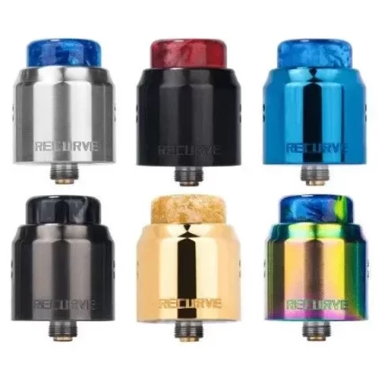 Wotofo Recurve Dual RDA - Colour#Rainbow>Stainless Steel>Gold>Black>Blue