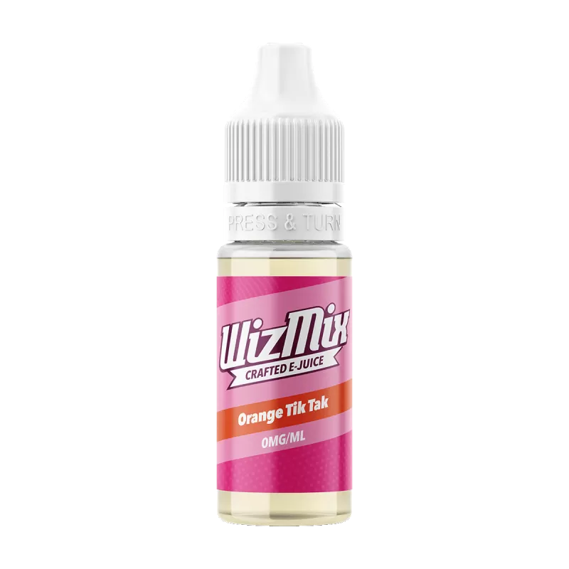 Wizmix Orange Tik-Tak - 10ml - 6mg - Vape Product