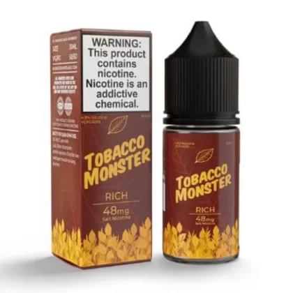 Tobacco Monster Salt Rich Tobacco eJuice - Vape Product; Vape Product, Vape Product; Monster Vape Labs