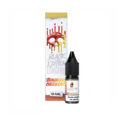 Longfill Aromat Dark Line Black 9/10ml Strawberry Cheesacake