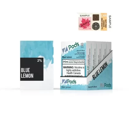 Z Pods Blue Lemon 2% Special Nic Blend