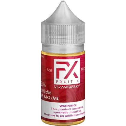 FruitX | Strawberry Salt - Vape Product, Vape Product