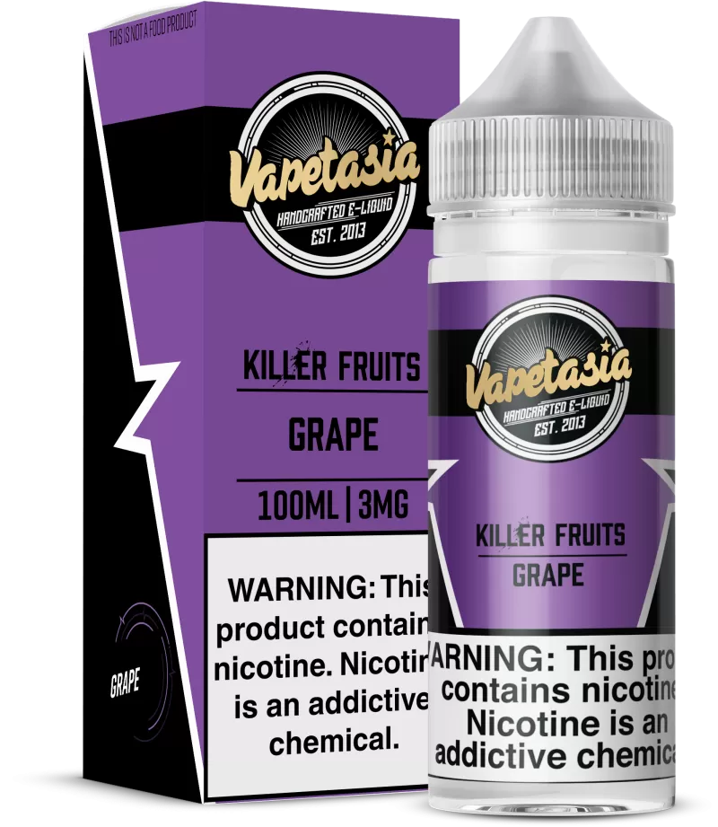 Vapetasia - Killer Fruits Grape - 100ML E-Liquid - 0MG