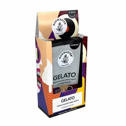 Budmaster Wraps Gelato - Product#Gelato~Packaging#12 Packs of 5 (60ct)>Single Pack of 5
