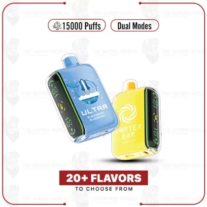 VORTEX BAR ULTRA 15K Puffs Disposable Vape - Thevapersworld